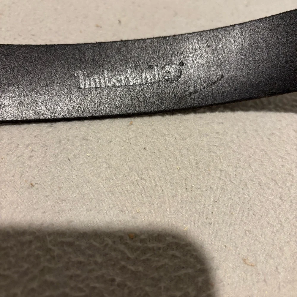 Timberland Black Genuine Leather Men’s belt